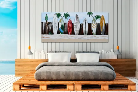 Quadro Pranchas de Surf