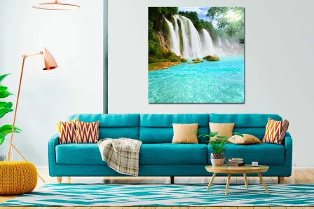 Quadro Cascata Natural