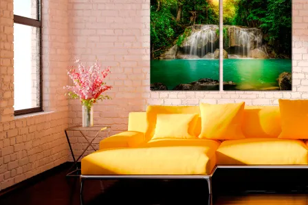Quadro Cascata na Horizontal