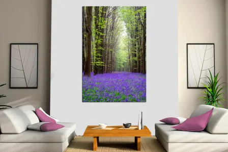 Quadro Bosque de Lilás