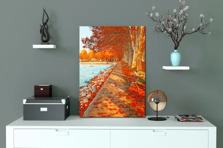 Quadro Bancos de Jardim
