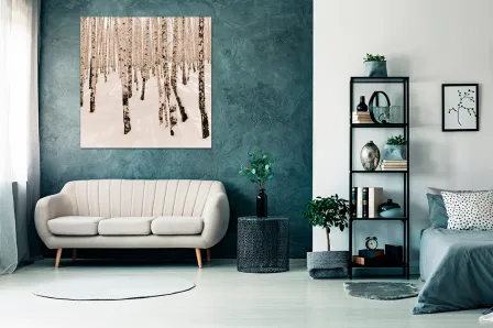 Quadro Bosque Nevado