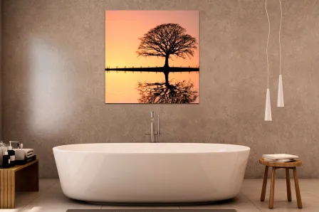 Quadro Árvore à Noite