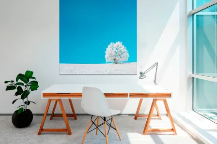 Quadro Arbol Nevado