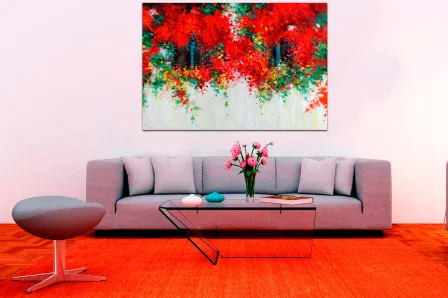 Quadro Varanda Florida