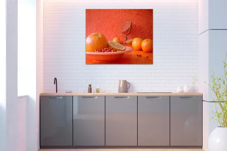 Quadro Frutinha Laranja