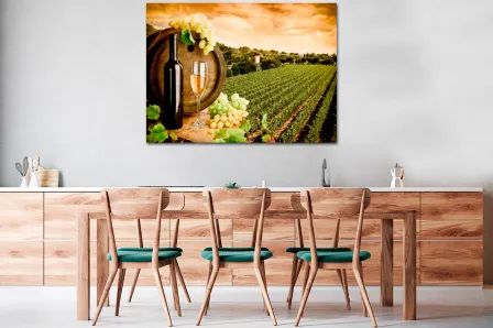 Quadro Vinho Branco 