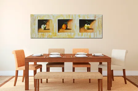 Quadro Três Frutas