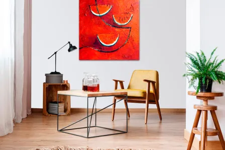Quadro Fatias de Melancia