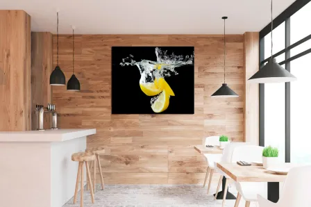 Quadro Lemons in Water
