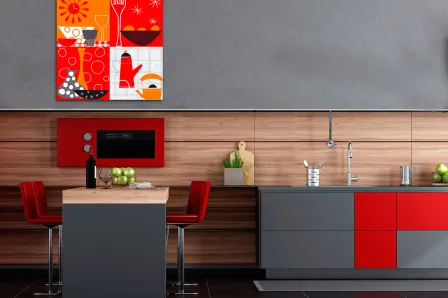 Quadro Conjunto de Utensílios
