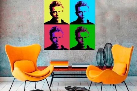 Quadro James Dean Color