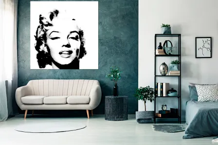 Quadro Marilyn Monroe Face