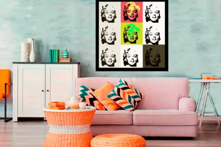 Quadro Mini Faces Marilyn Monroe