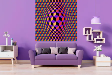 Quadro Pop Art Illusion 