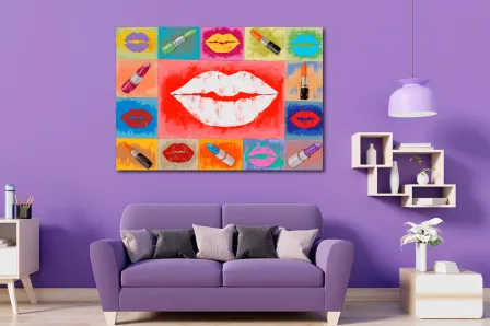 Quadro Lips