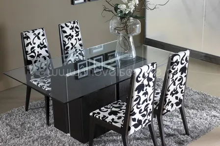 Mesa de Jantar Four Box T. Vidro