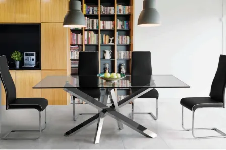 Mesa de Vidro Milan