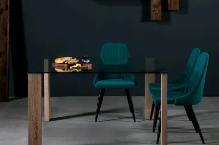 Mesa de Vidro Turin
