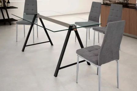 Mesa de Vidro Adan 