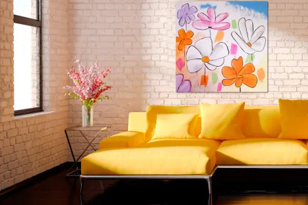 Quadro de Flores Juvenis