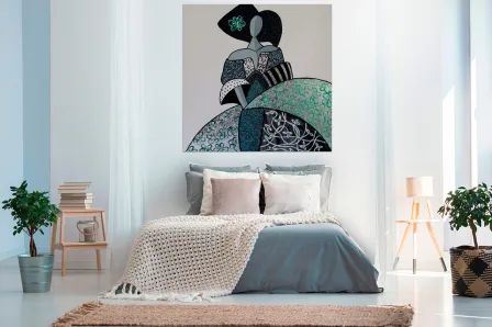 Quadro Menina Lady