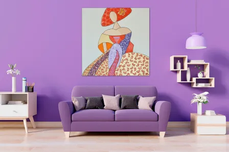 Quadro Menina Senhora 7