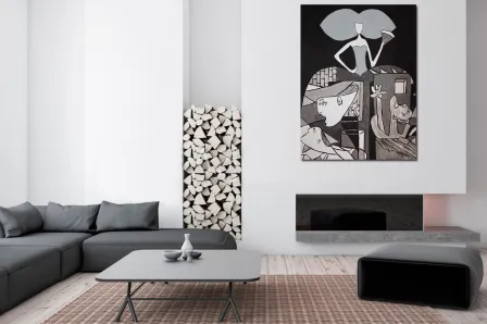 Quadro da Menina Picasso