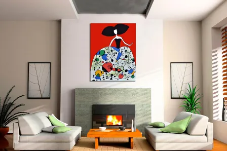 Quadro da Menina Miro 2