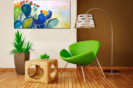 Quadro de cactos