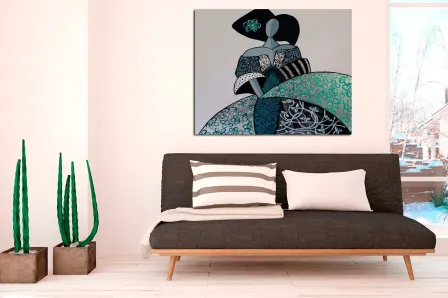 Pintura da menina
