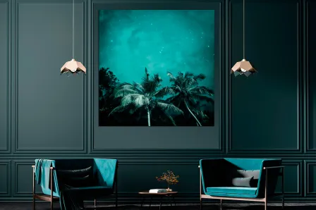 Pintura de noite estrelada