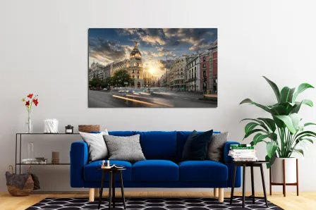 Pintura de edifícios Metropolis Madrid