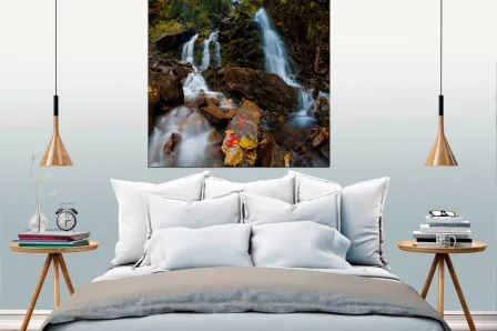 Pintura de paisagem natural country