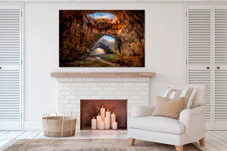 Monte ace e pintura de cavernas