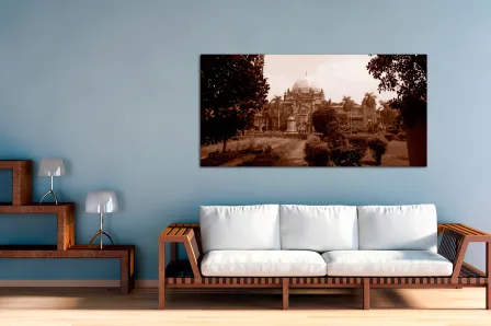 Pintura de paisagem da Índia