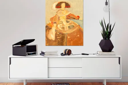 Pintura da menina