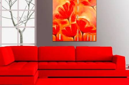 Pintura de flores
