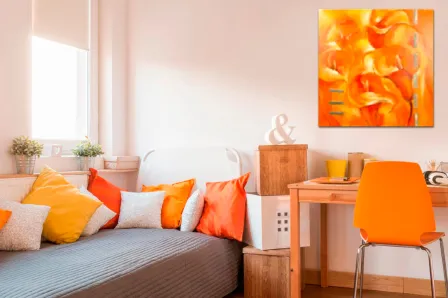 Pintura de flores