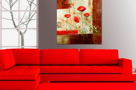 Pintura de flores