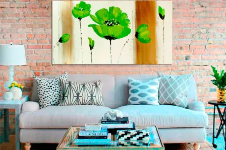 Pintura de flores