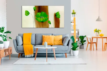 Pintura de flores