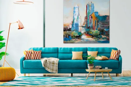 Pintura de paisagem urbana