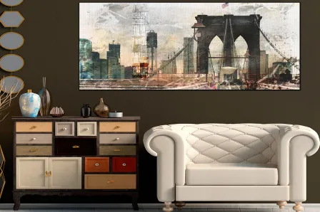 Pintura Nova York Estados Unidos
