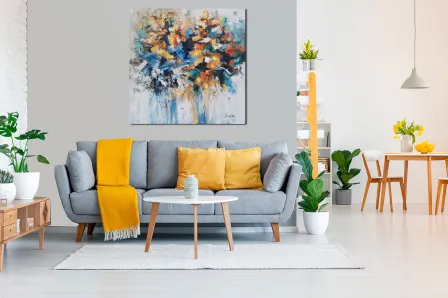 Pintura de flores