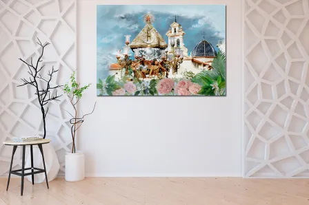 Pintura da Virgem de Lledo