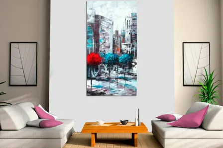Pintura de paisagem urbana