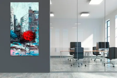 Pintura de paisagem urbana