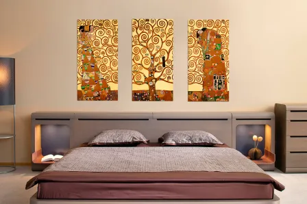 Triptych Tree of Life por Klimt