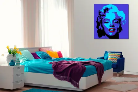 Pintura pop de Marilyn